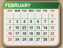 District School Academic Calendar for Eagle Pass High School for February 2020