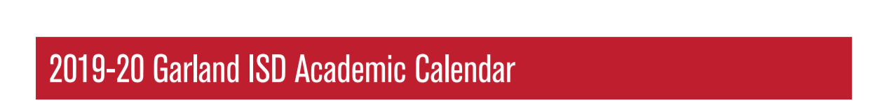 District School Academic Calendar for Beaver Technology Center