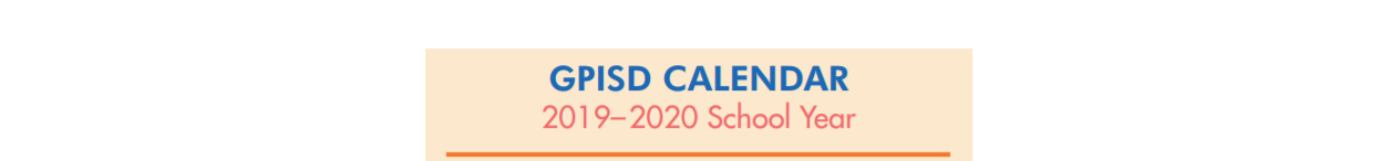 District School Academic Calendar for Sam Rayburn Elementary