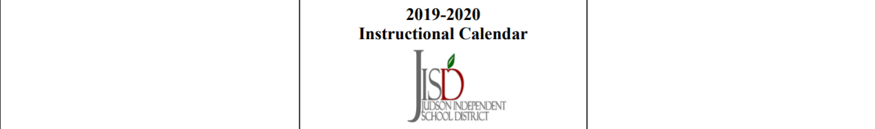 District School Academic Calendar for Ricardo Salinas Elementary