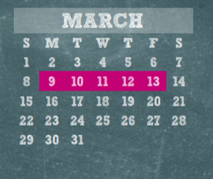 District School Academic Calendar for Klein High School for March 2020