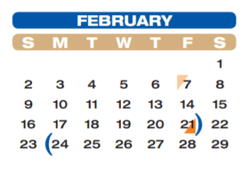 District School Academic Calendar for Austin Elementary for February 2020