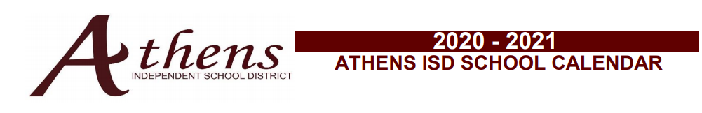 District School Academic Calendar for Athens Middle