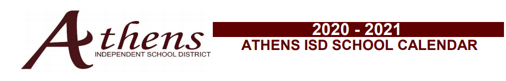 District School Academic Calendar for Athens Annex