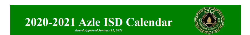 District School Academic Calendar for Cross Timbers Elementary