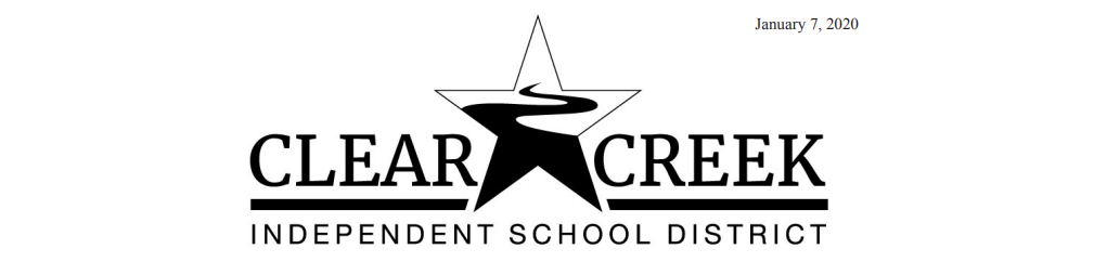 District School Academic Calendar for Clear Lake City Elementary