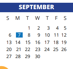 District School Academic Calendar for Sampson Elementary for September 2020