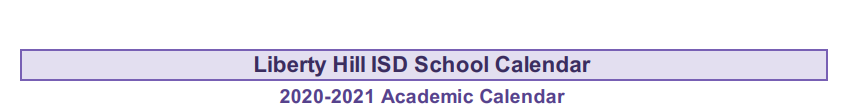 District School Academic Calendar for Bill Burden Elementary