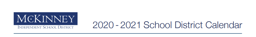 District School Academic Calendar for Mckinney North High School