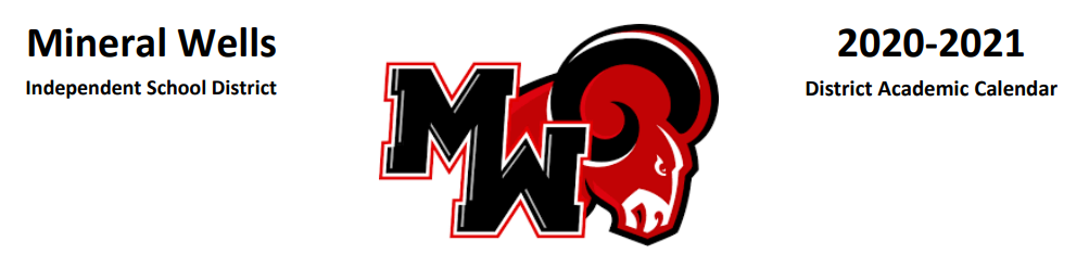 District School Academic Calendar for Mineral Wells H S