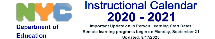 District School Academic Calendar for P.S.  21 Edward Hart School