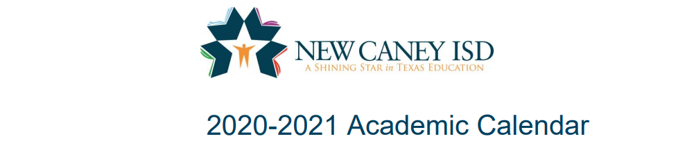 District School Academic Calendar for New Caney Sixth Grade Campus