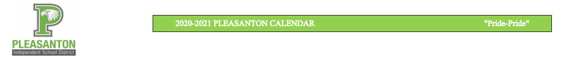 District School Academic Calendar for Atascosa Co Alter