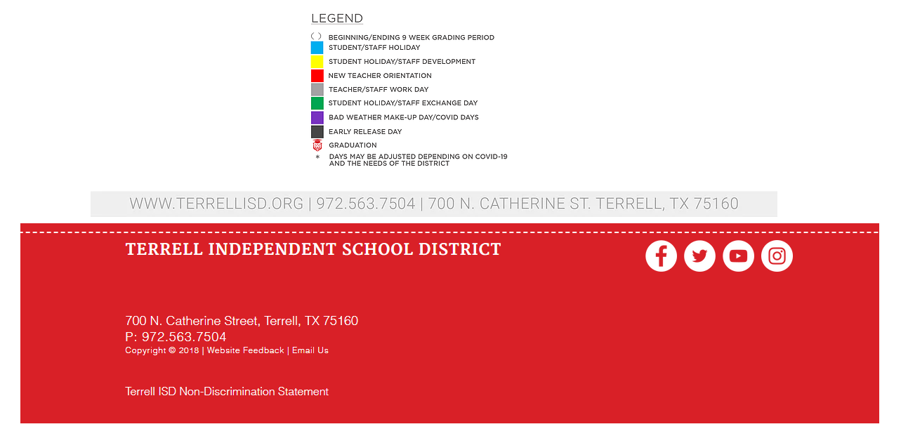 District School Academic Calendar Key for Dr Bruce Wood Intermediate School