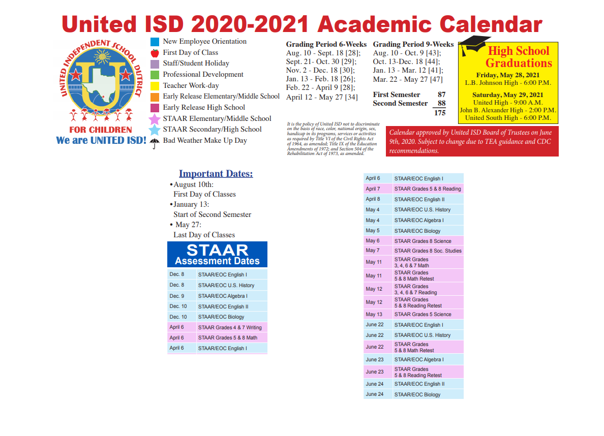 District School Academic Calendar Key for Juvenille Justice Alternative Prog