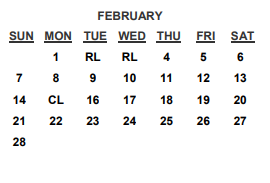 District School Academic Calendar for Belfast Academy for February 2021