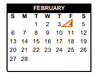 District School Academic Calendar for Adams Middle for February 2022