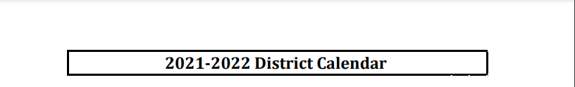 District School Academic Calendar for Alvord High School