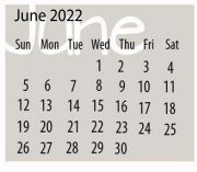 District School Academic Calendar for Anderson-shiro Elementary for June 2022