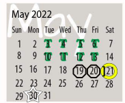 District School Academic Calendar for Anderson-shiro Elementary for May 2022