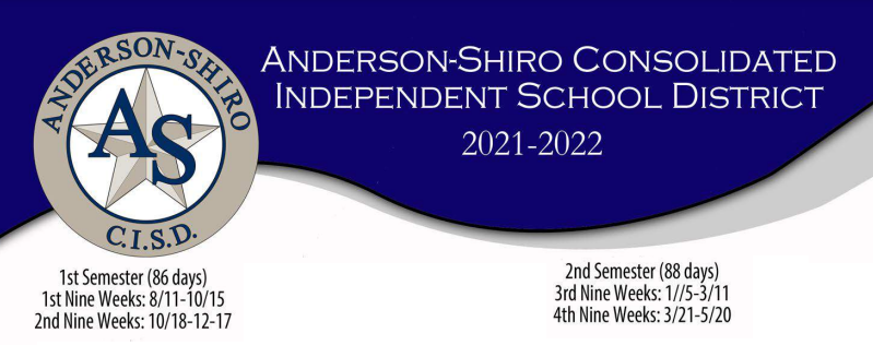 District School Academic Calendar for Anderson-shiro Elementary