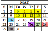 District School Academic Calendar for Axtell Elementary for May 2022