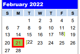 District School Academic Calendar for Gulf Coast High School for February 2022