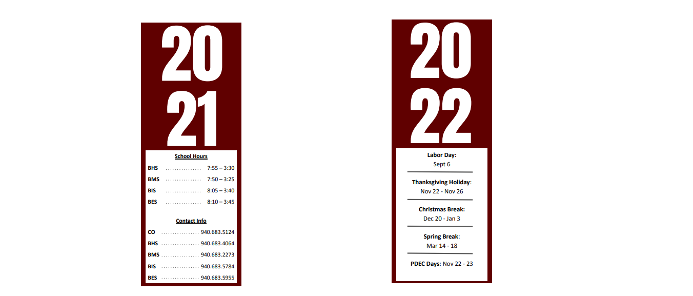 District School Academic Calendar Key for Bridgeport H S