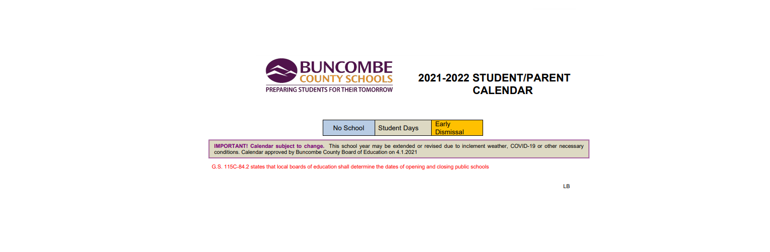 District School Academic Calendar Key for Emma Elementary