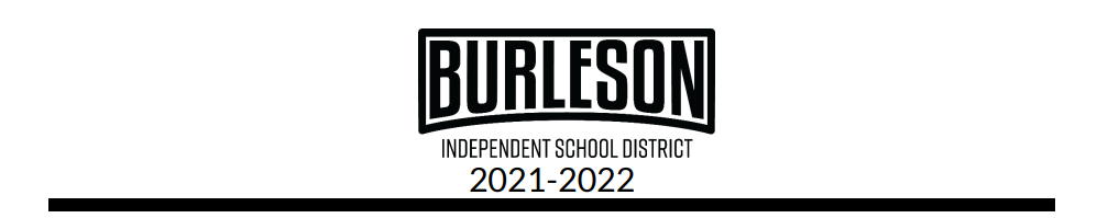 District School Academic Calendar for Burleson High School