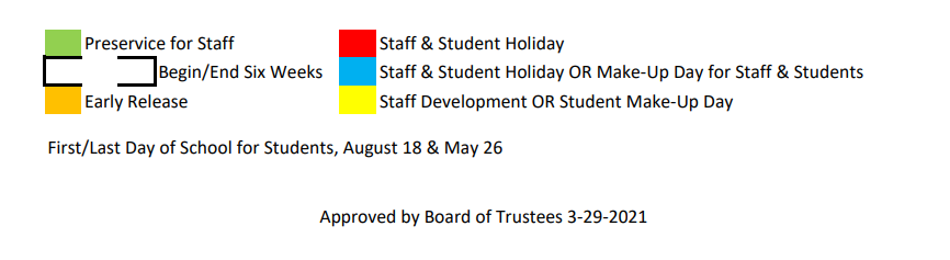 District School Academic Calendar Key for Rj Richey Elementary School