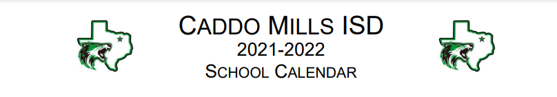 District School Academic Calendar for Caddo Mills Middle
