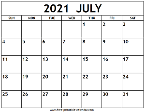 District School Academic Calendar for Van Zandt-rains Co-op for July 2021