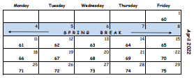 District School Academic Calendar for Harper Elementary School for April 2022