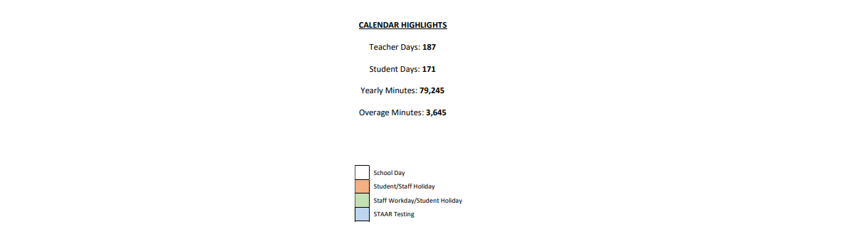 District School Academic Calendar Key for Adams Elementary