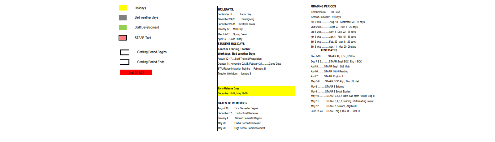 District School Academic Calendar Key for Axtell/bruceville-eddy Learning Ce