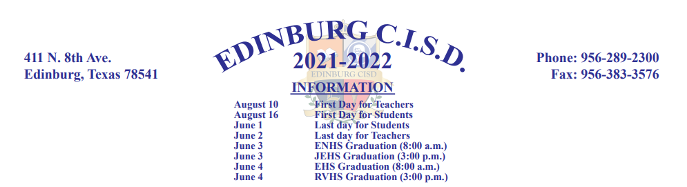 District School Academic Calendar for Dr Thomas Esparza Elementary