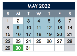 District School Academic Calendar for Roberts Elementary for May 2022