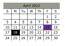 Ferris Calendar 2022 Ferris H S - School District Instructional Calendar - Ferris Isd - 2021-2022