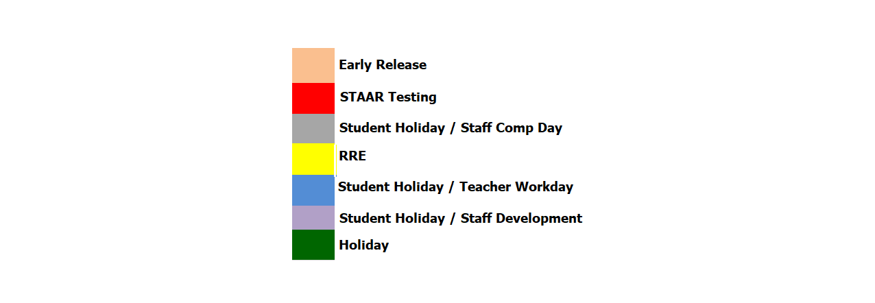 District School Academic Calendar Key for Franklin Middle
