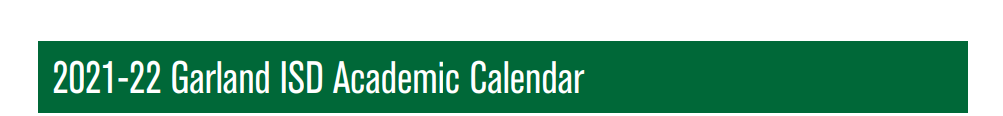 District School Academic Calendar for Vernal Lister Elementary