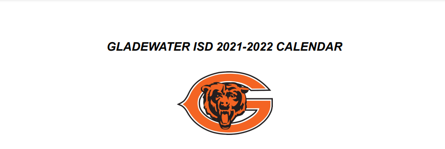 District School Academic Calendar for Gladewater Middle