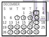 District School Academic Calendar for John Lowrance Middle for November 2021