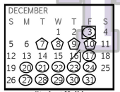 District School Academic Calendar for Alter School for November 2021