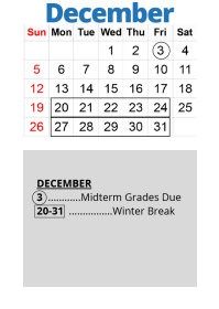 District School Academic Calendar for Wendell Phillips Elementary Magnet for December 2021