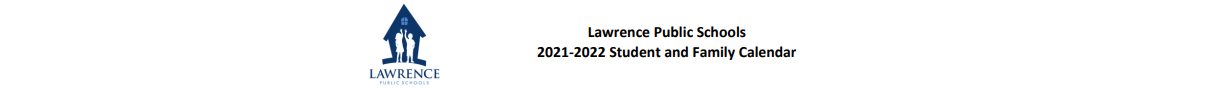 District School Academic Calendar for Lawrence High