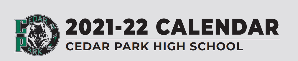 District School Academic Calendar for Cedar Park High School
