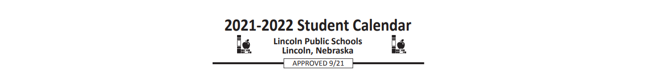 District School Academic Calendar for Information Tech Focus Program