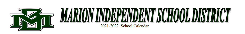 District School Academic Calendar for Marion High School