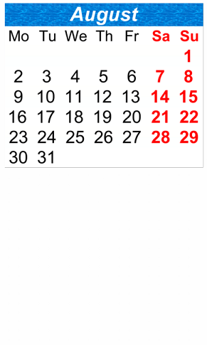 District School Academic Calendar for Benjamin N. Cardozo High School for August 2021